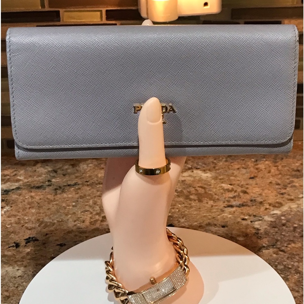 Prada Signature Saffiano Leather Continental Wallet 😍🔥 - Picture 14 of 17